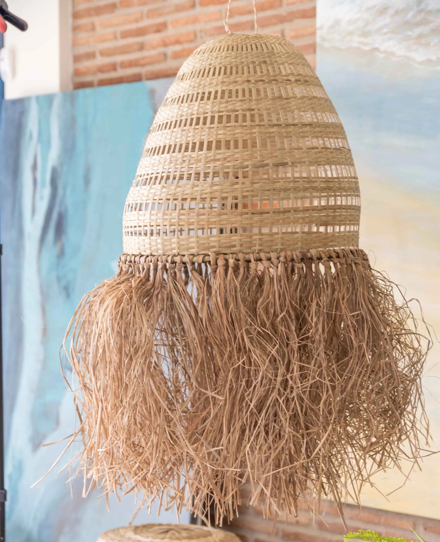 FRINGED LAMP HEAD Casa Opeia