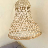 LAMPARA TRAMPAPEZ DE MIMBRE